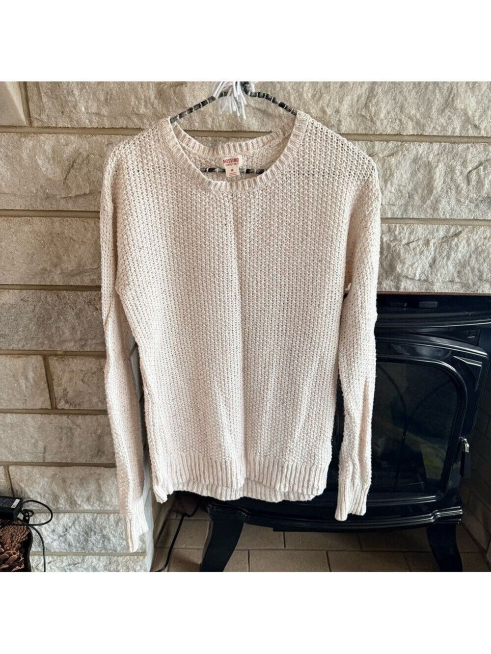 Mossimo Off-White Crew Neck Sweater